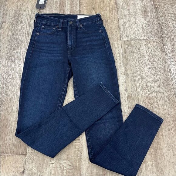 Rag and Bone Nina High Rise Skinny Jeans In Bayview - Picture 3 of 3